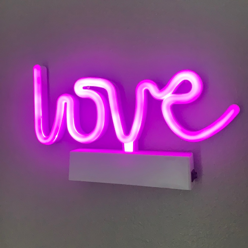 Love LED light